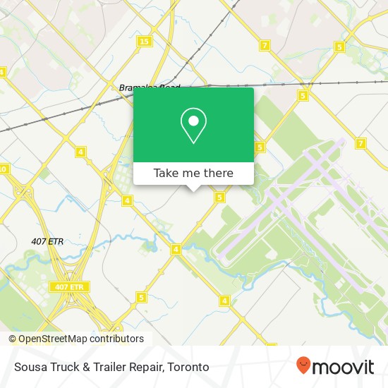 Sousa Truck & Trailer Repair map