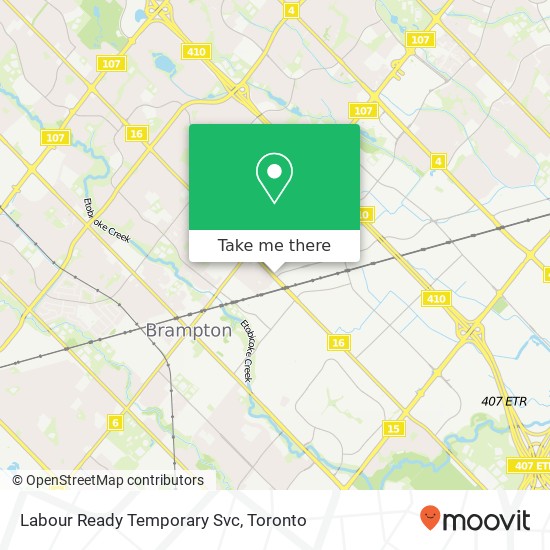 Labour Ready Temporary Svc map