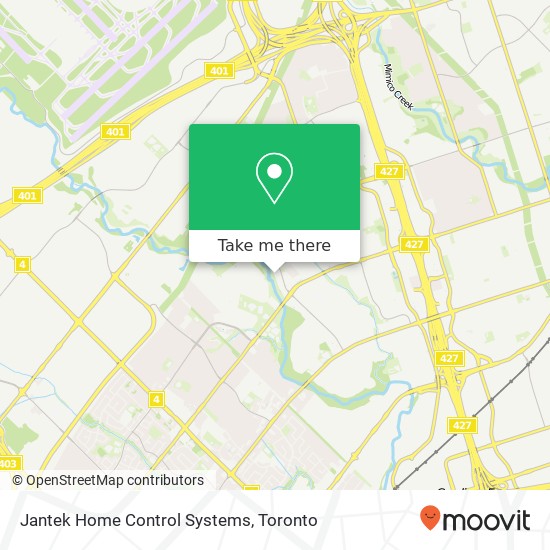 Jantek Home Control Systems map