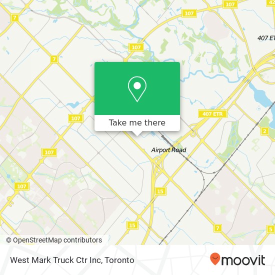 West Mark Truck Ctr Inc map