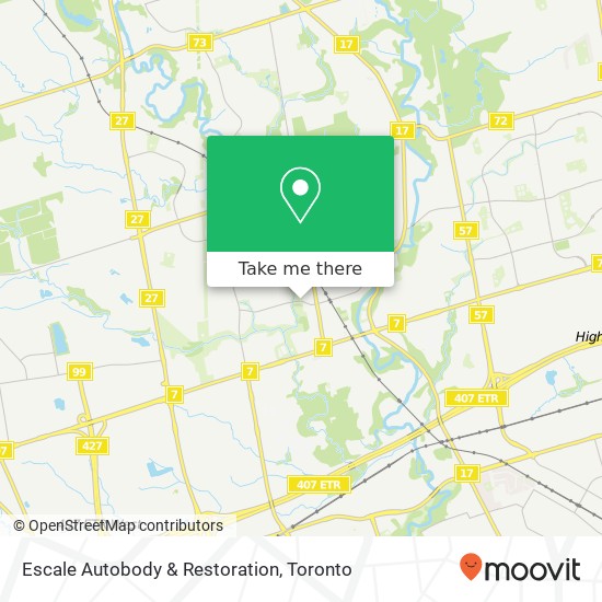 Escale Autobody & Restoration map