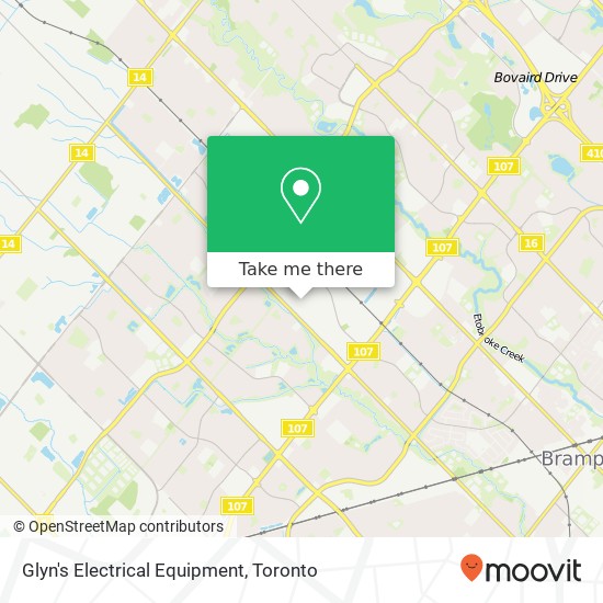 Glyn's Electrical Equipment map