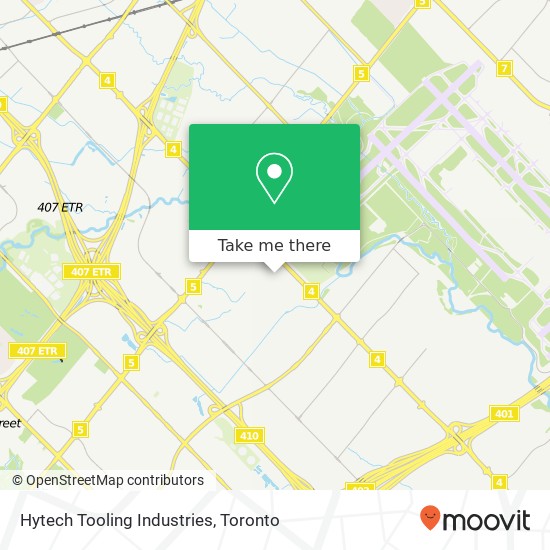 Hytech Tooling Industries map