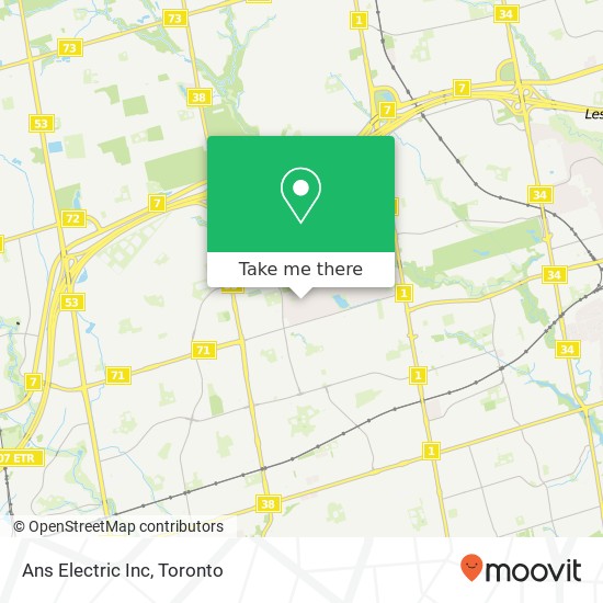 Ans Electric Inc map