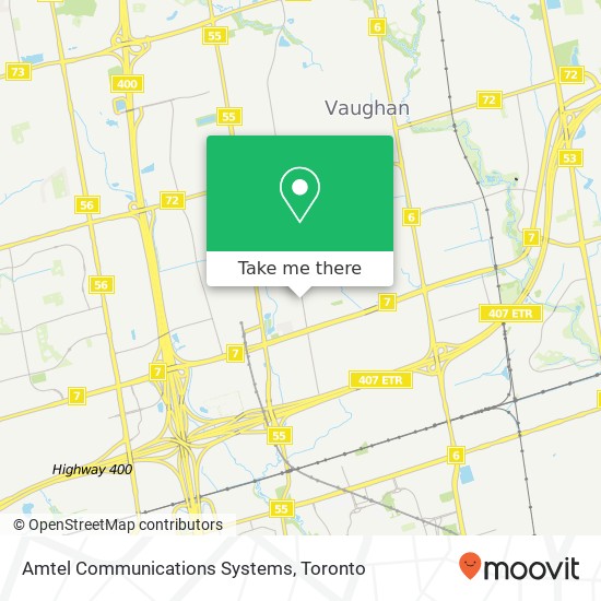 Amtel Communications Systems map