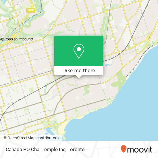 Canada PO Chai Temple Inc map
