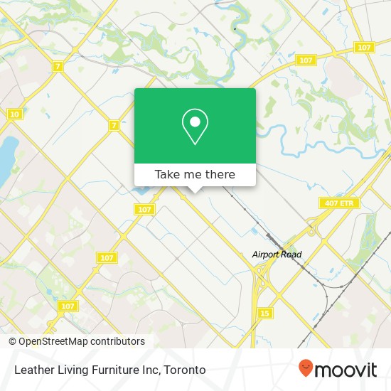 Leather Living Furniture Inc map