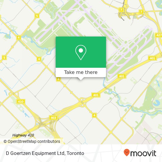 D Goertzen Equipment Ltd map