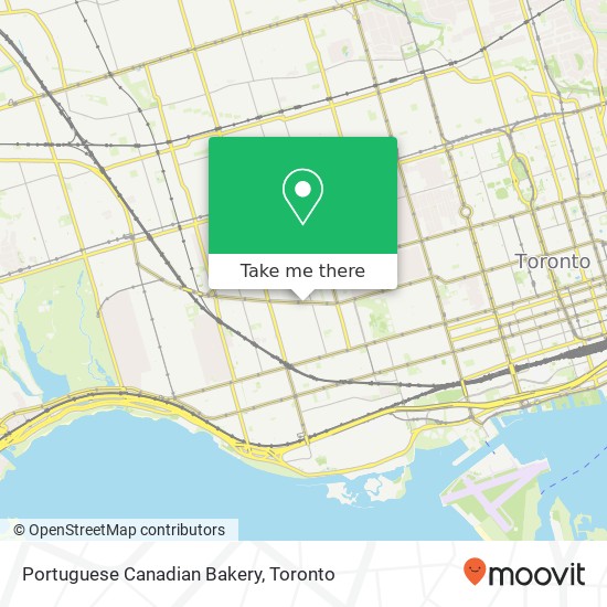 Portuguese Canadian Bakery map