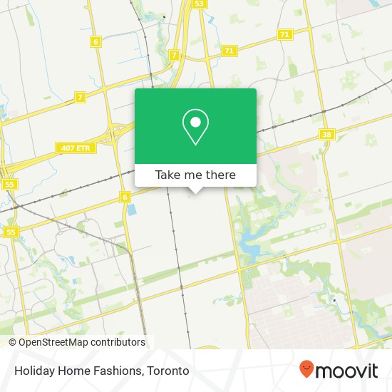 Holiday Home Fashions map