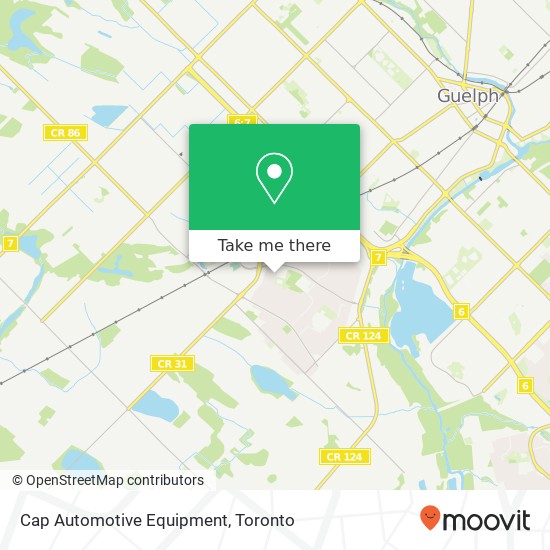 Cap Automotive Equipment map