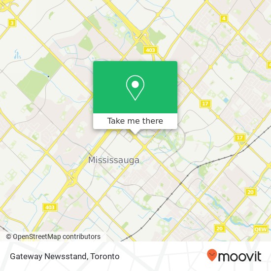 Gateway Newsstand map