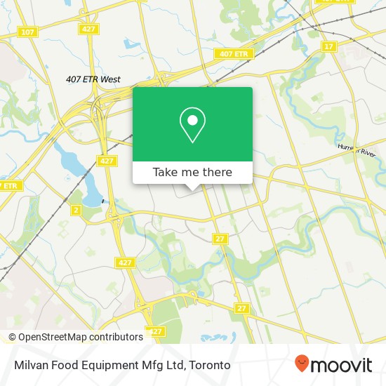 Milvan Food Equipment Mfg Ltd map