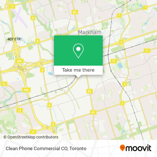 Clean Phone Commercial CO map