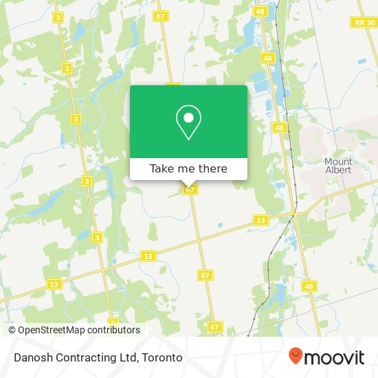 Danosh Contracting Ltd map
