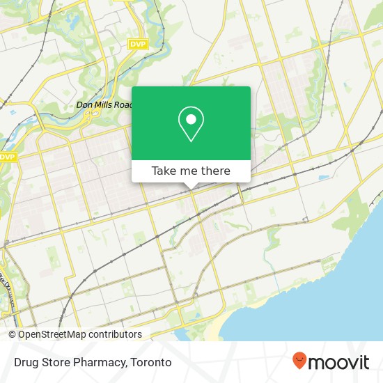 Drug Store Pharmacy map