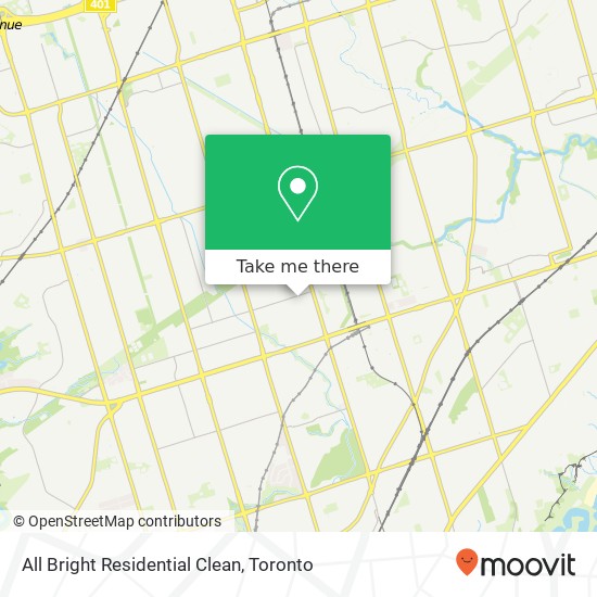 All Bright Residential Clean map