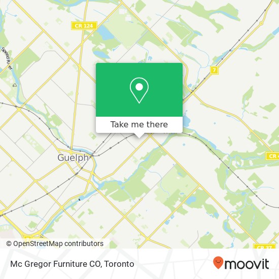 Mc Gregor Furniture CO map