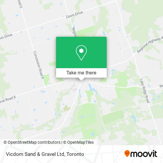 Vicdom Sand & Gravel Ltd map