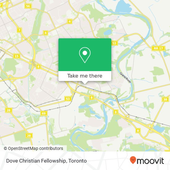 Dove Christian Fellowship map