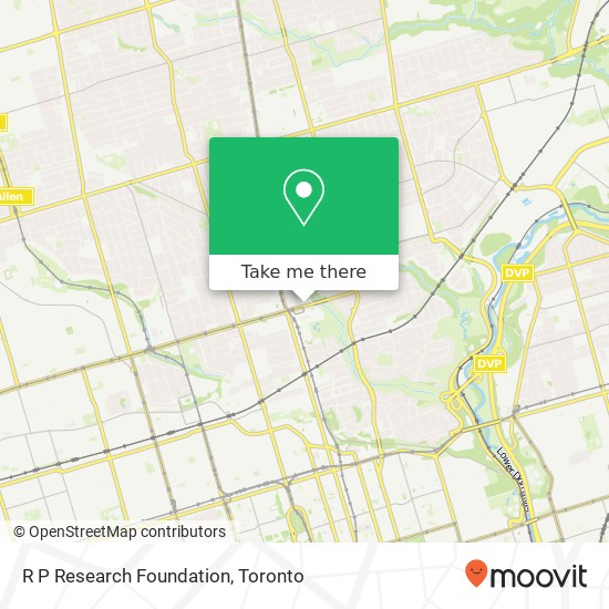 R P Research Foundation map