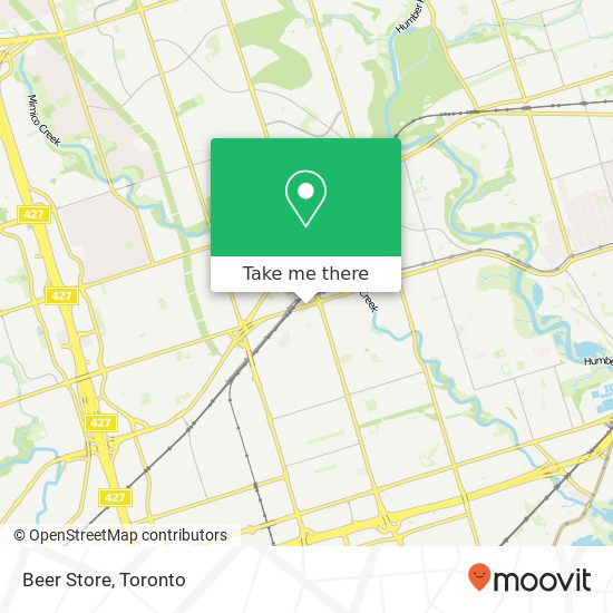 Beer Store map