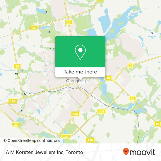 A M Korsten Jewellers Inc map