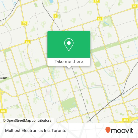 Multiest Electronics Inc map