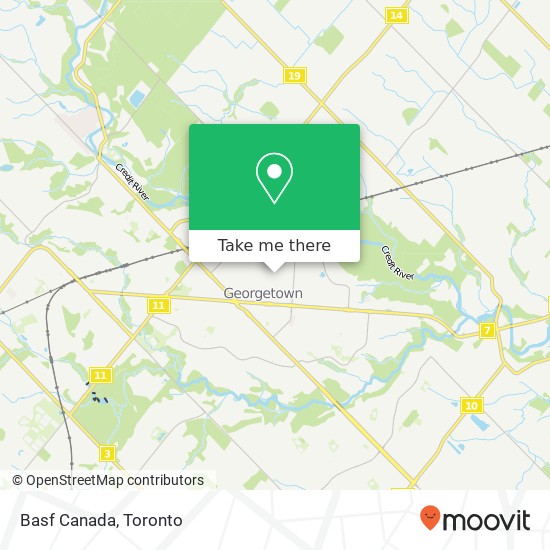 Basf Canada map