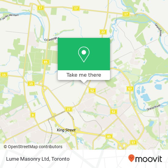 Lume Masonry Ltd map