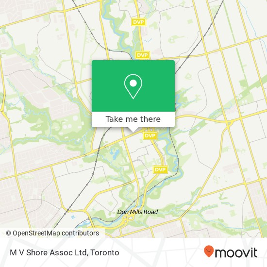 M V Shore Assoc Ltd map