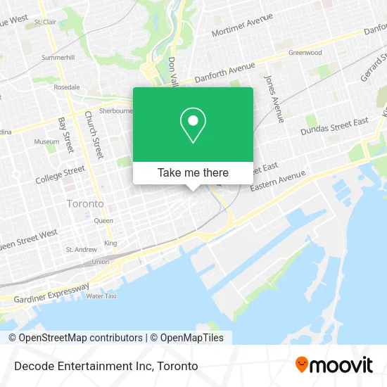 Decode Entertainment Inc map