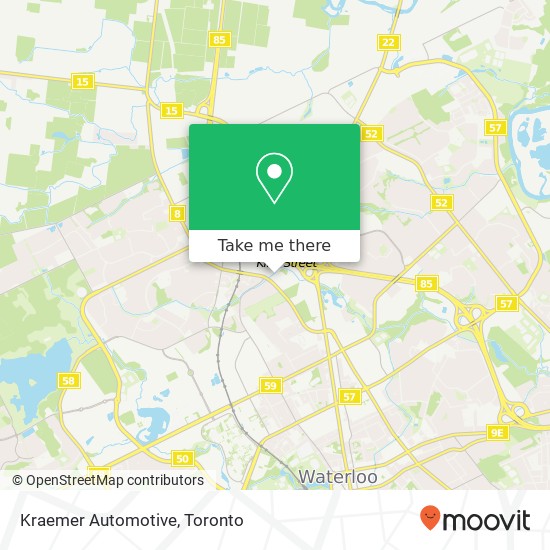 Kraemer Automotive map