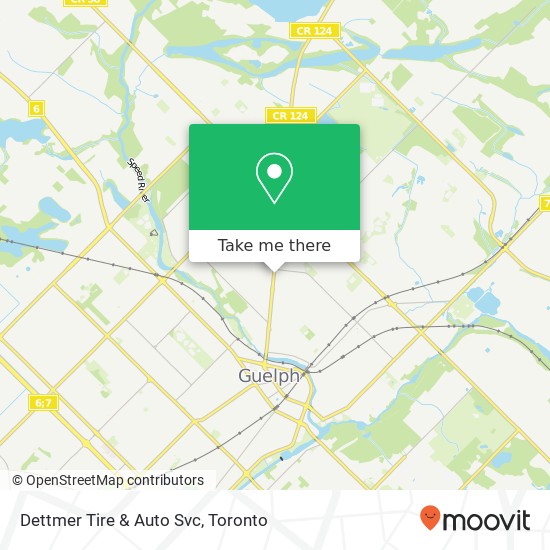 Dettmer Tire & Auto Svc map