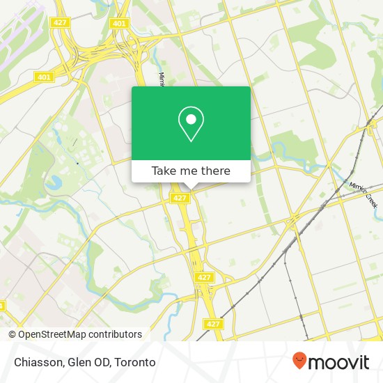 Chiasson, Glen OD map