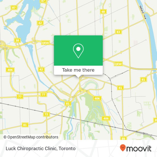 Luck Chiropractic Clinic map