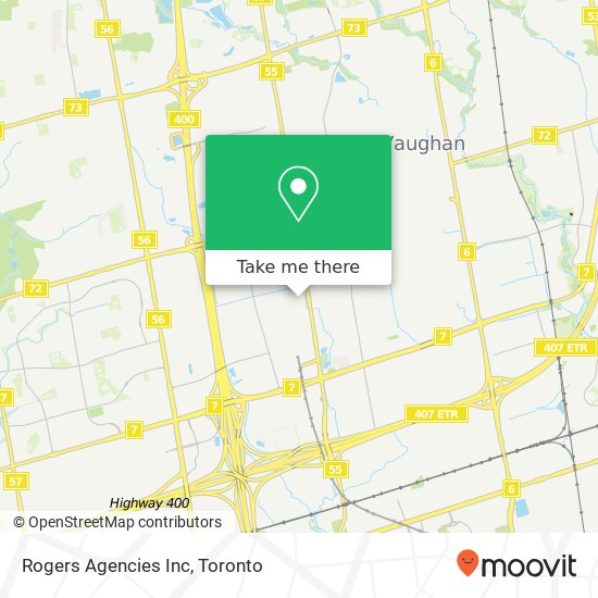 Rogers Agencies Inc map