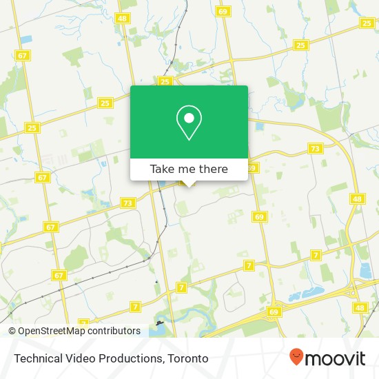 Technical Video Productions map