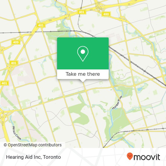 Hearing Aid Inc map