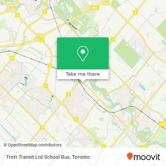 Trott Transit Ltd School Bus map