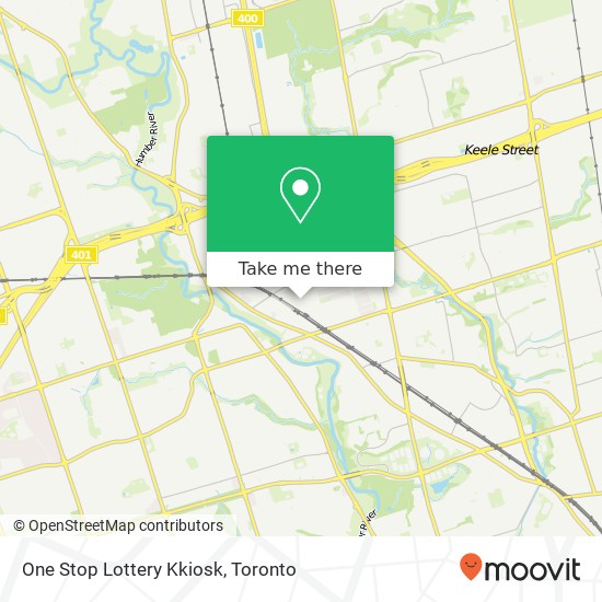 One Stop Lottery Kkiosk map