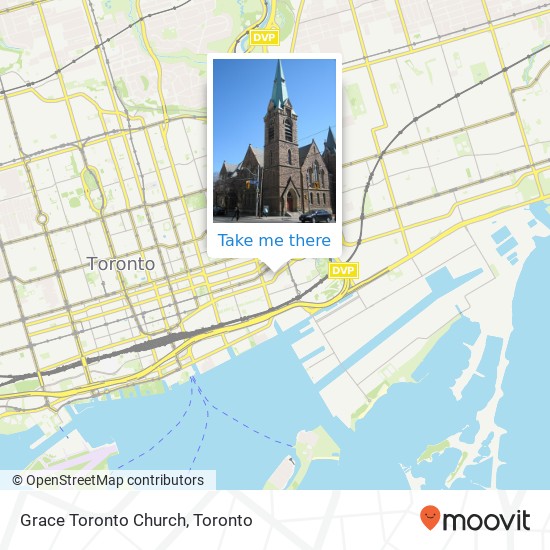 Grace Toronto Church map