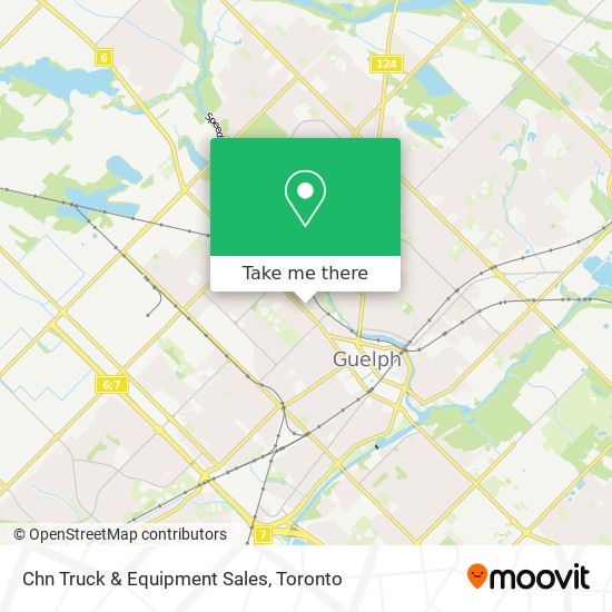 Chn Truck & Equipment Sales map