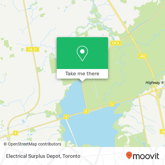 Electrical Surplus Depot map
