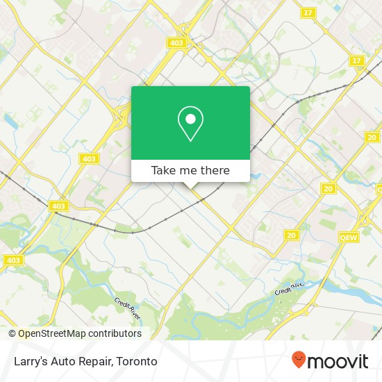Larry's Auto Repair map