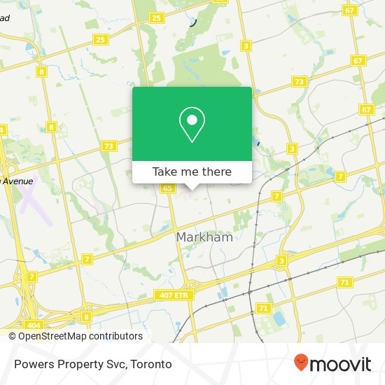 Powers Property Svc map