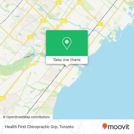 Health First Chiropractic Grp map