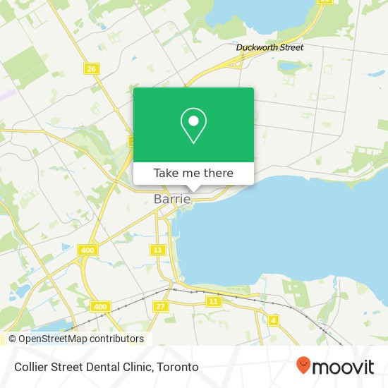 Collier Street Dental Clinic map