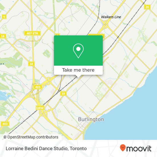 Lorraine Bedini Dance Studio map