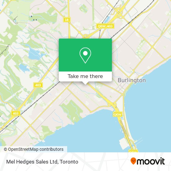 Mel Hedges Sales Ltd map